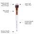 Boujee Beauty Flat Foundation Brush B417