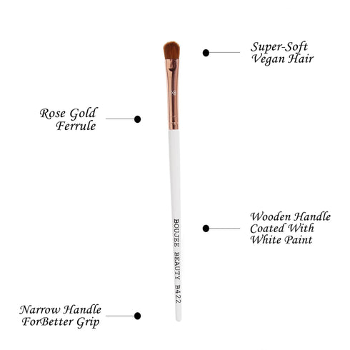 Boujee Beauty Flat Eyeshadow Applicator Brush B422