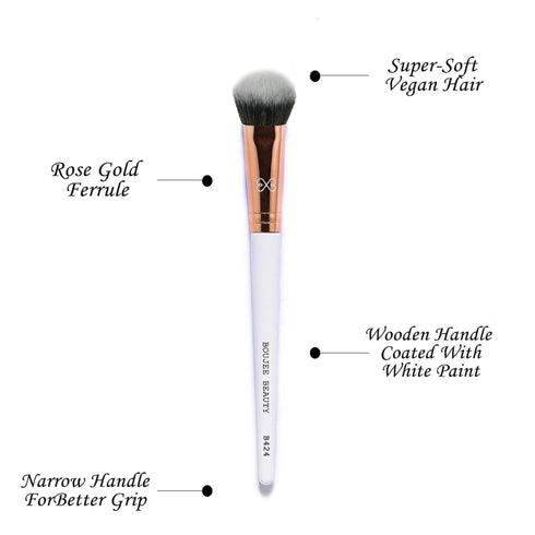 Boujee Beauty Angled Buffing Brush B424