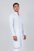 Veshbhoshaa Bluesaanchi Effortlessly Stylish Textured Light Blue Kurta Set For Men