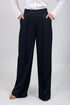 Veshbhoshaa Bluebird Women'S Black Bell Bottom Trouser
