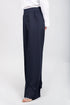 Veshbhoshaa Bluebird Women'S Black Bell Bottom Trouser