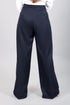 Veshbhoshaa Bluebird Women'S Black Bell Bottom Trouser