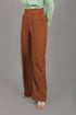 Veshbhoshaa Bluebird Women'S Caramel Bell Bottom Trouser