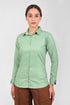 Veshbhoshaa Bluebird Women'S Light Green Shirt