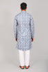 Veshbhoshaa Bluesaanchi Effortlessly Stylish Blue Kurta Set For Men