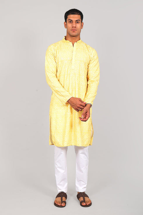 Veshbhoshaa Bluesaanchi: Effortlessly Stylish Mango Kurta Sets For Men