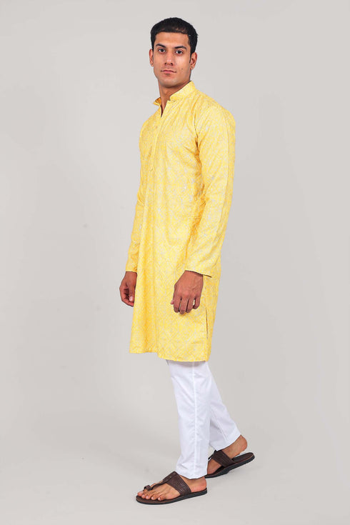 Veshbhoshaa Bluesaanchi: Effortlessly Stylish Mango Kurta Sets For Men