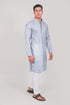 Veshbhoshaa Bluesaanchi Elegantly Casual Light Blue Kurta Set