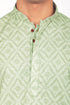Veshbhoshaa Bluesaanchi Elegantly Casual Light Green Kurta Set