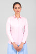 Veshbhoshaa Bluebird Women'S Baby Pink Satin Shirt