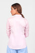 Veshbhoshaa Bluebird Women'S Baby Pink Satin Shirt