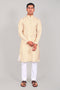 Veshbhoshaa Bluesaanchi Elegantly Casual Yellow Kurta Set