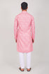 Veshbhoshaa Bluesaanchi Elegantly Casual Pink Kurta Set