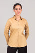 Veshbhoshaa Bluebird Women'S Khaki Color Shirt