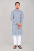 Veshbhoshaa Bluesaanchi Elegantly Casual Blue Kurta Set