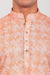 Veshbhoshaa Bluesaanchi Elegantly Casual Salmon Kurta Set