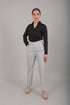Veshbhoshaa Bluebird Women'S Black And White Checks Trouser