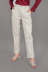 Veshbhoshaa Bluebird Women'S Brown Checks Trouser