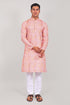 Veshbhoshaa Bluesaanchi Elegantly Casual Orange Kurta Set
