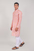 Veshbhoshaa Bluesaanchi Elegantly Casual Orange Kurta Set