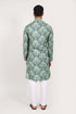 Veshbhoshaa Bluesaanchi Elegantly Casual Dark Green Flower Kurta Set