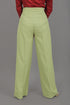 Veshbhoshaa Bluebird Women'S Light Green Bell Bottom Trouser