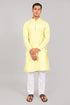 Veshbhoshaa Bluesaanchi Elegantly Casual Yellow Kurta Set