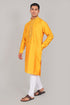 Veshbhoshaa Bluesaanchi Festive Embroidered Yellow Kurta Set