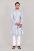 Veshbhoshaa Bluesaanchi Elegantly Casual Light Blue Kurta Set
