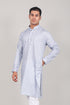 Veshbhoshaa Bluesaanchi Elegantly Casual Light Blue Kurta Set