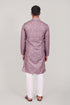Veshbhoshaa Bluesaanchi Elegantly Casual Purple Kurta Set