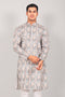 Veshbhoshaa Bluesaanchi Elegantly Casual Cream Textured Kurta Set