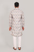 Veshbhoshaa Bluesaanchi Elegantly Casual Cream Textured Kurta Set