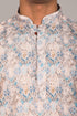 Veshbhoshaa Bluesaanchi Elegantly Casual Cream Textured Kurta Set
