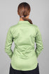Veshbhoshaa Bluebird Women'S Light Green Satin Shirt