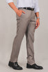 Veshbhoshaa Bluebird Men'S Taupe Formal Trouser