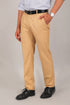 Veshbhoshaa Bluebird Men'S Beige Formal Trouser