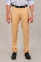 Veshbhoshaa Bluebird Men'S Beige Formal Trouser
