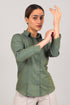 Veshbhoshaa Bluebird Women'S Mehandi Shirt