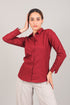 Veshbhoshaa Bluebird Women'S Red Shirt