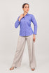 Veshbhoshaa Bluebird Women'S Purple Shirt