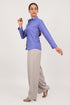 Veshbhoshaa Bluebird Women'S Purple Shirt