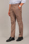 Veshbhoshaa Bluebird Men'S Dark Tan Formal Trouser