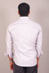 Veshbhoshaa Bluebird Men'S Light Slate Grey Check Shirt