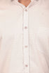 Veshbhoshaa Bluebird Men'S Light Slate Grey Check Shirt