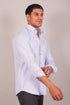 Veshbhoshaa Bluebird Men'S Light Blue Check Shirt