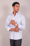 Veshbhoshaa Bluebird Men'S Light Blue Check Shirt