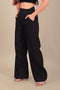 Veshbhoshaa Bluebird Women'S Navy Blue Bell Bottom Trouser
