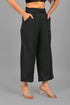 Veshbhoshaa Bluebird Women'S Dark Green Short Bell Bottom Trouser
